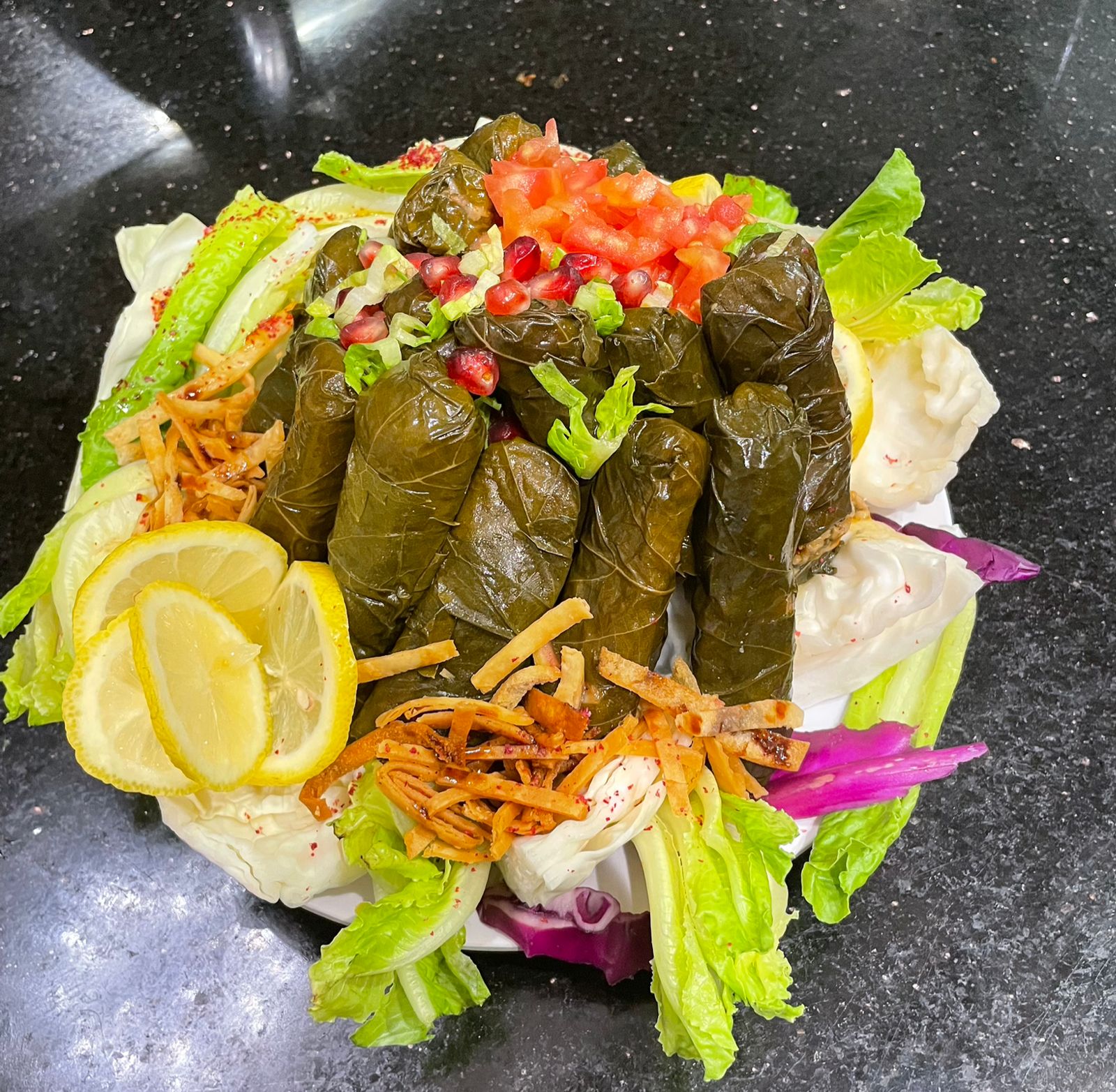 مبشور دجاج مشوي