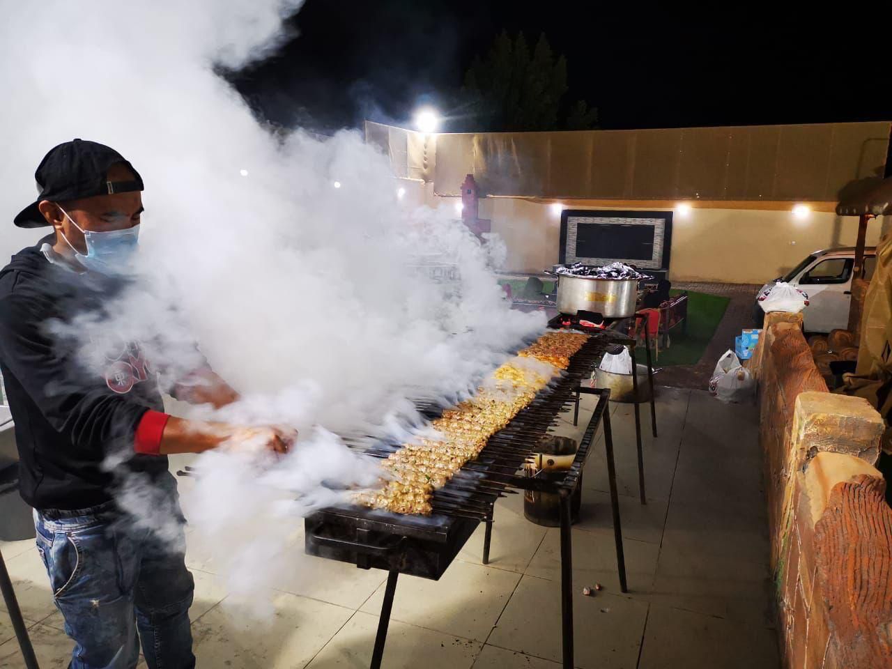 سياسة الحفلات والشوي الخارجي